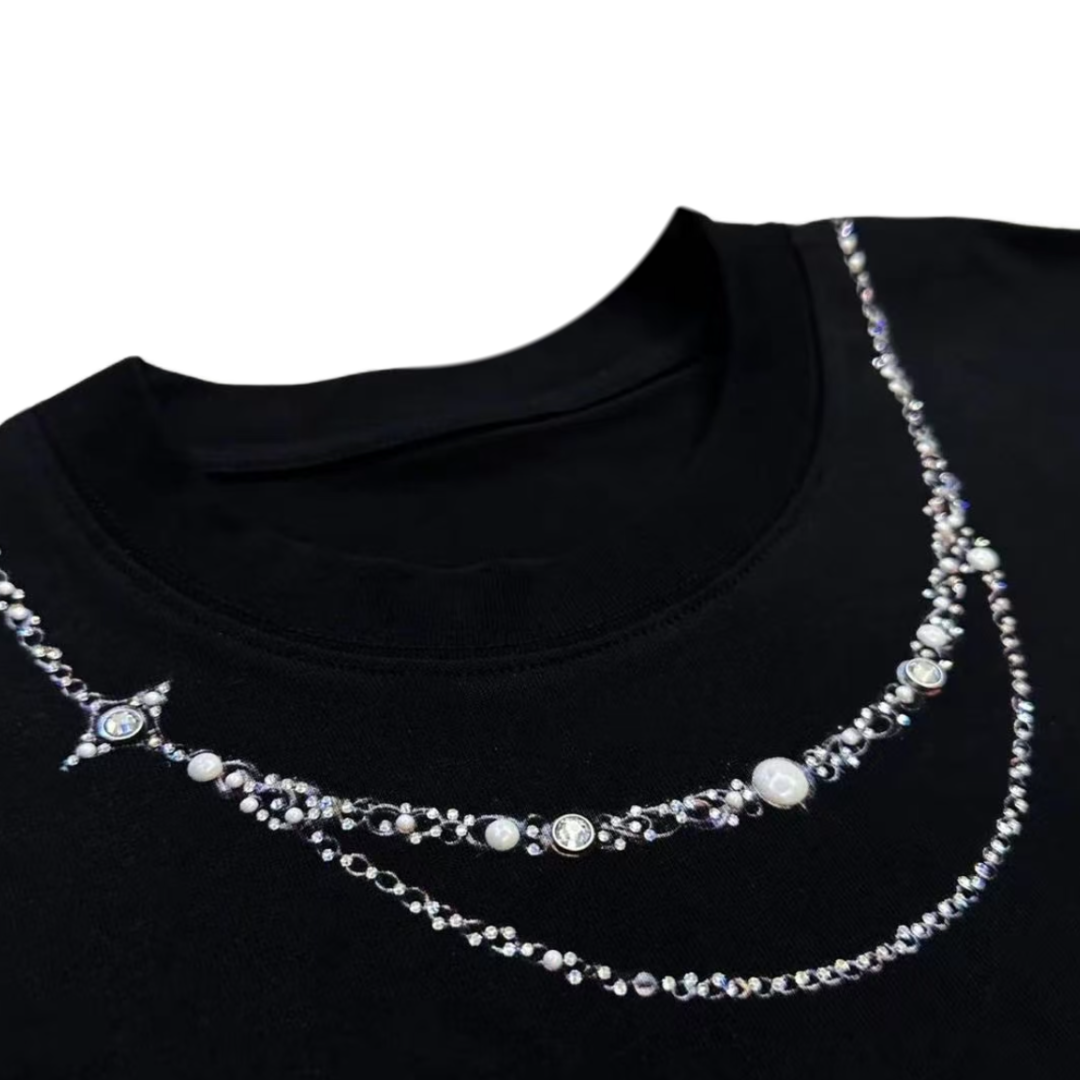 VYBES Chain Link Tee