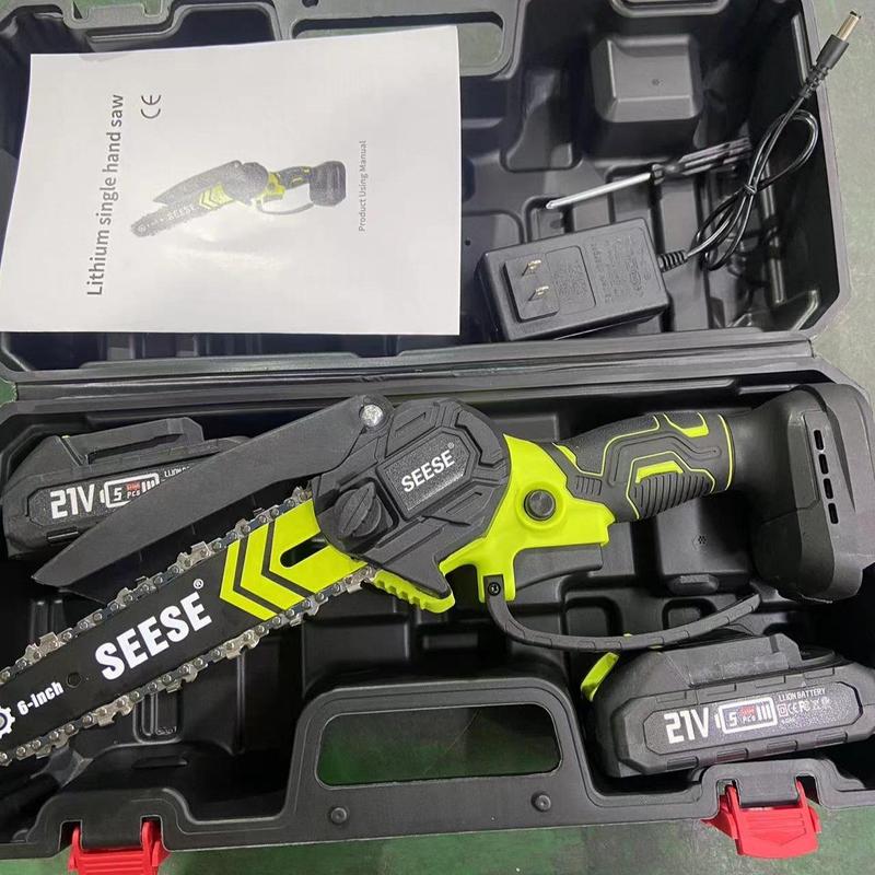 SEESE Brushless Mini Chainsaw- 6"CordlessPruning Saw