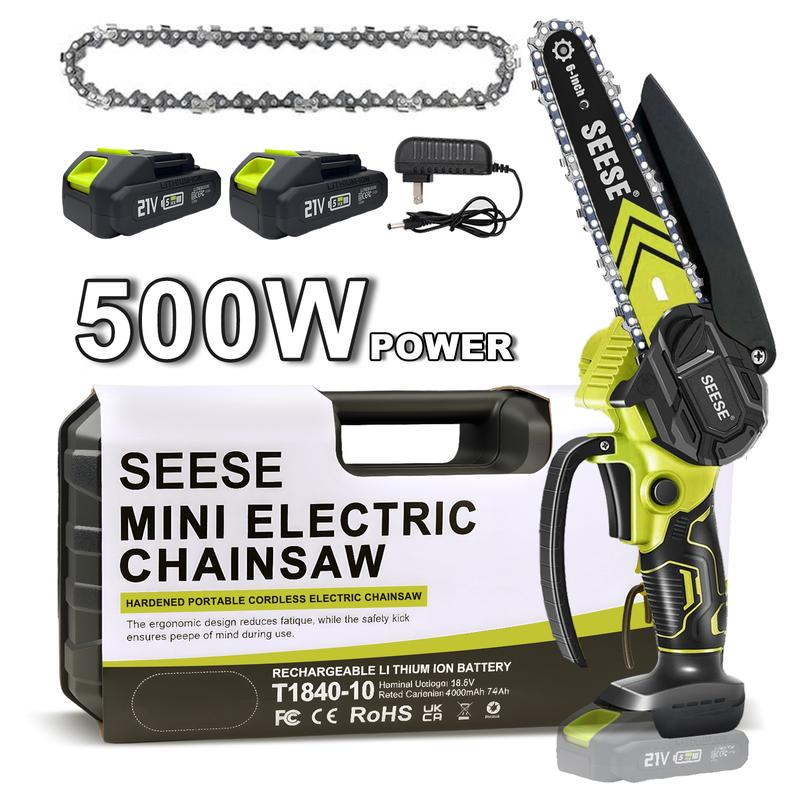 SEESE Brushless Mini Chainsaw- 6"CordlessPruning Saw