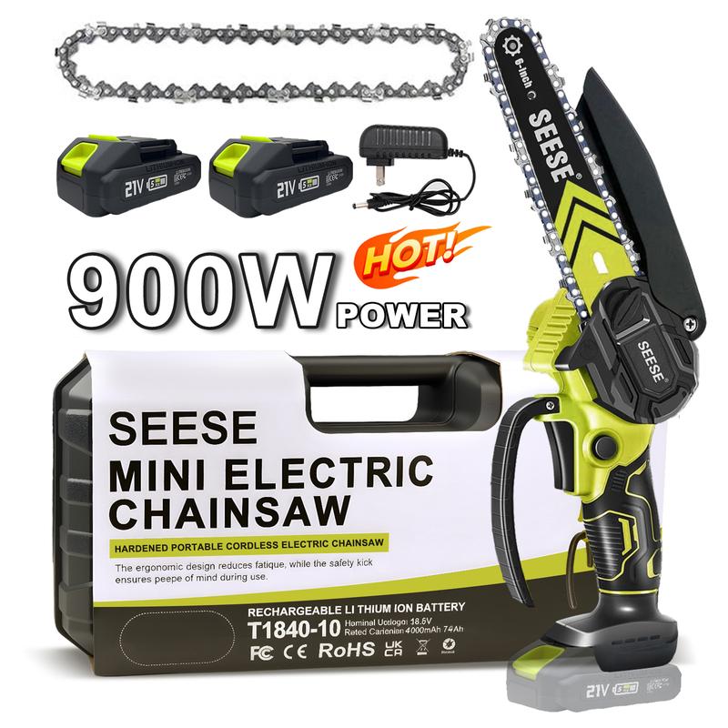SEESE Brushless Mini Chainsaw- 6"CordlessPruning Saw