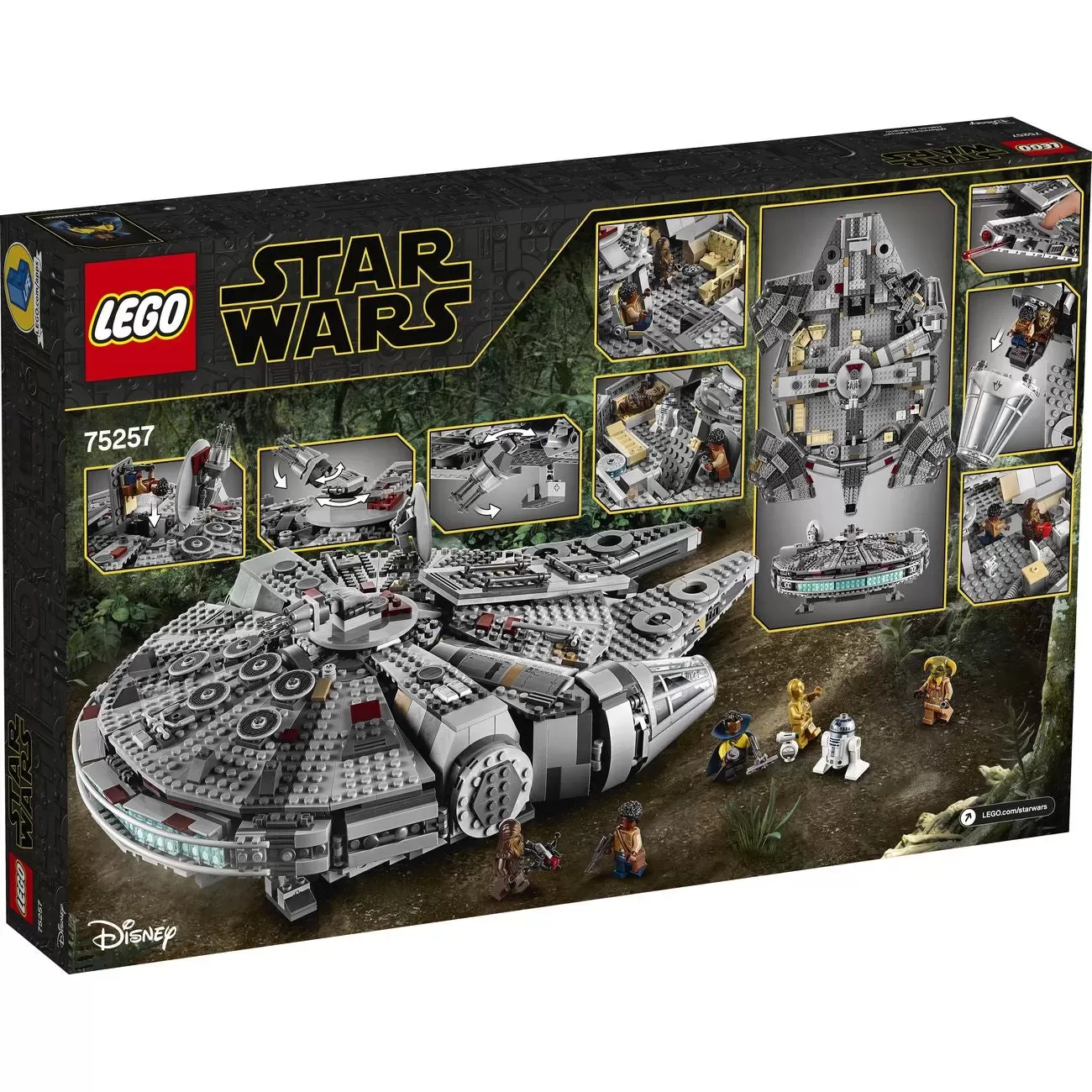 LEthtGO 75257 STAR WARS MILLENNIUM FALCON