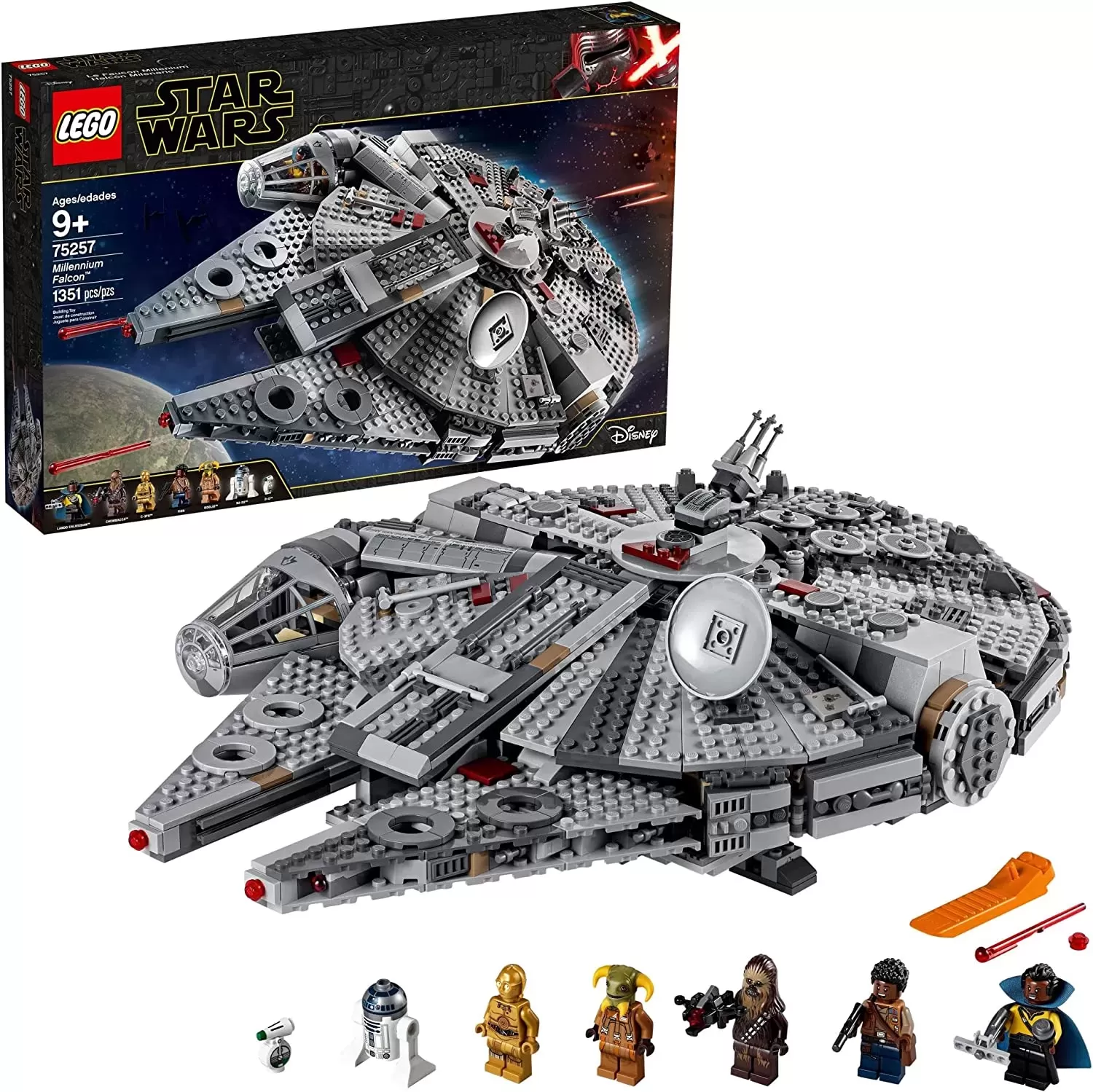LEthtGO 75257 STAR WARS MILLENNIUM FALCON