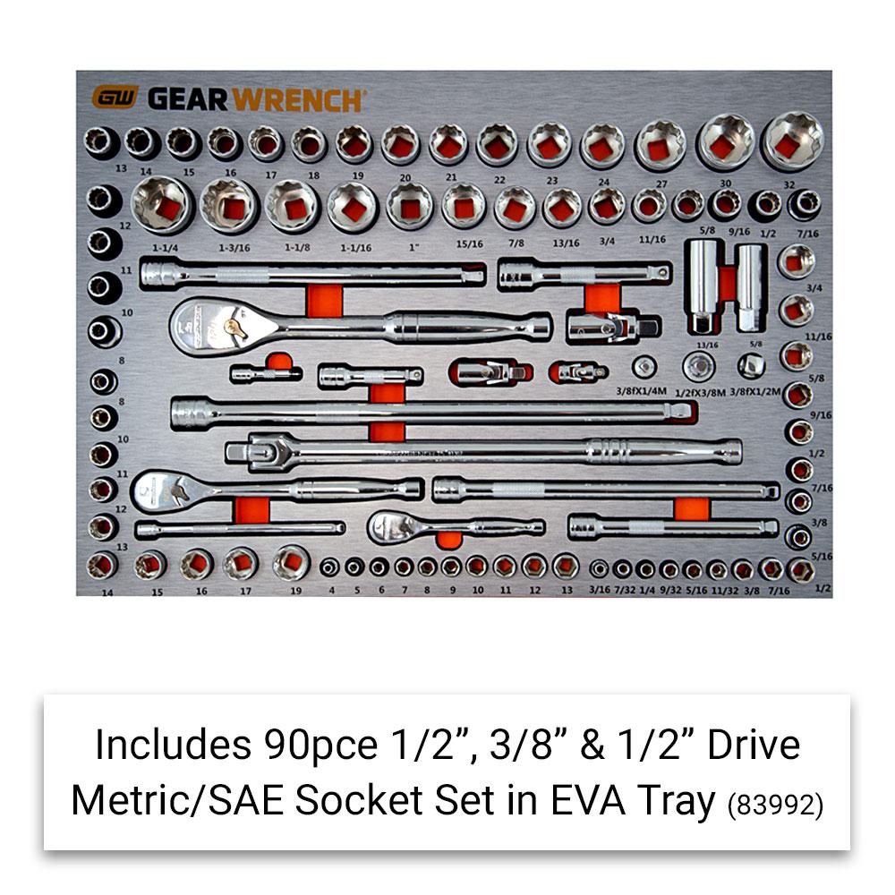 🔥Clear inventory, low price 234-Piece 660mm (26") 7 Drawer Tool Chest & 7 Drawer Trolley| On The Last Day