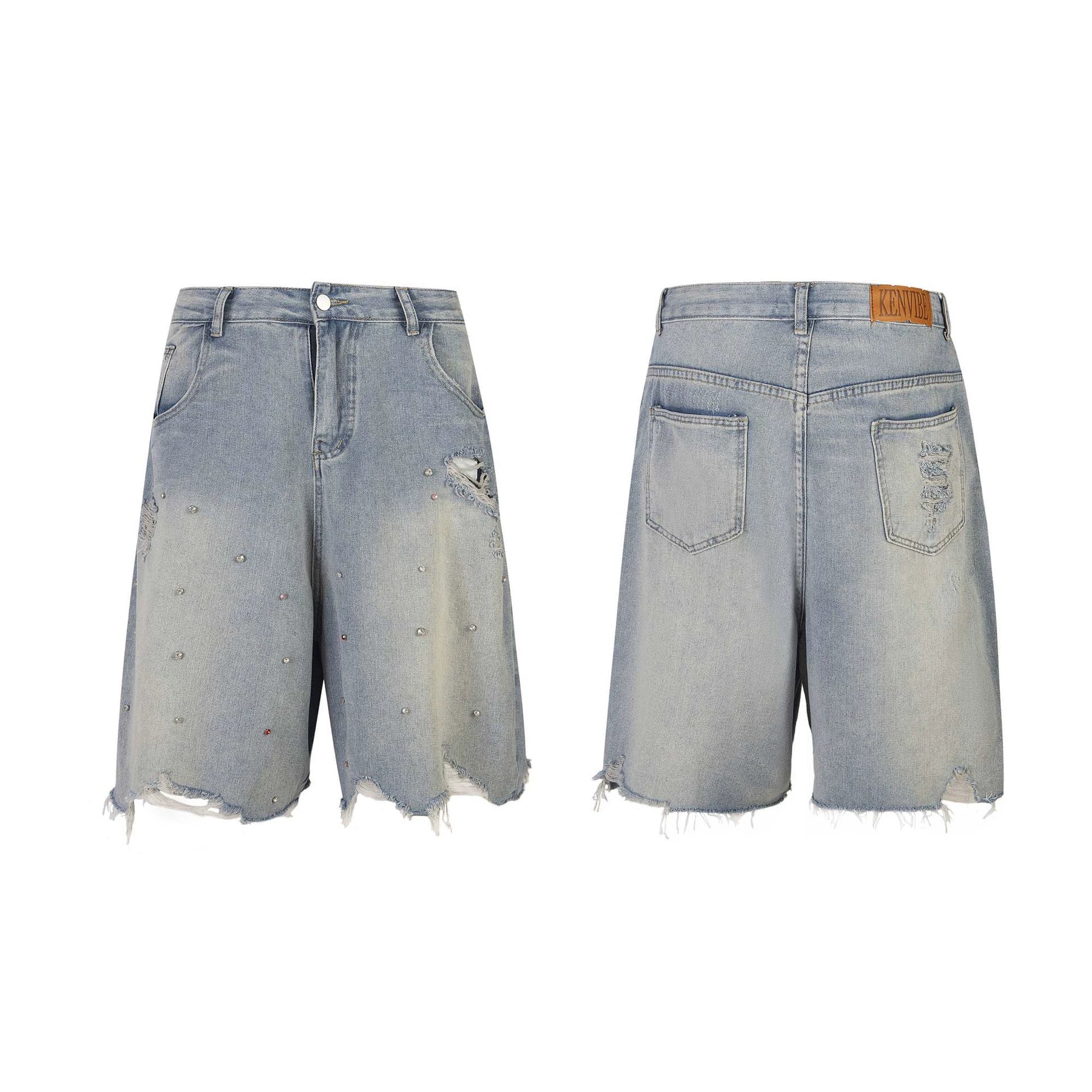 VYBES Gemstone Jorts