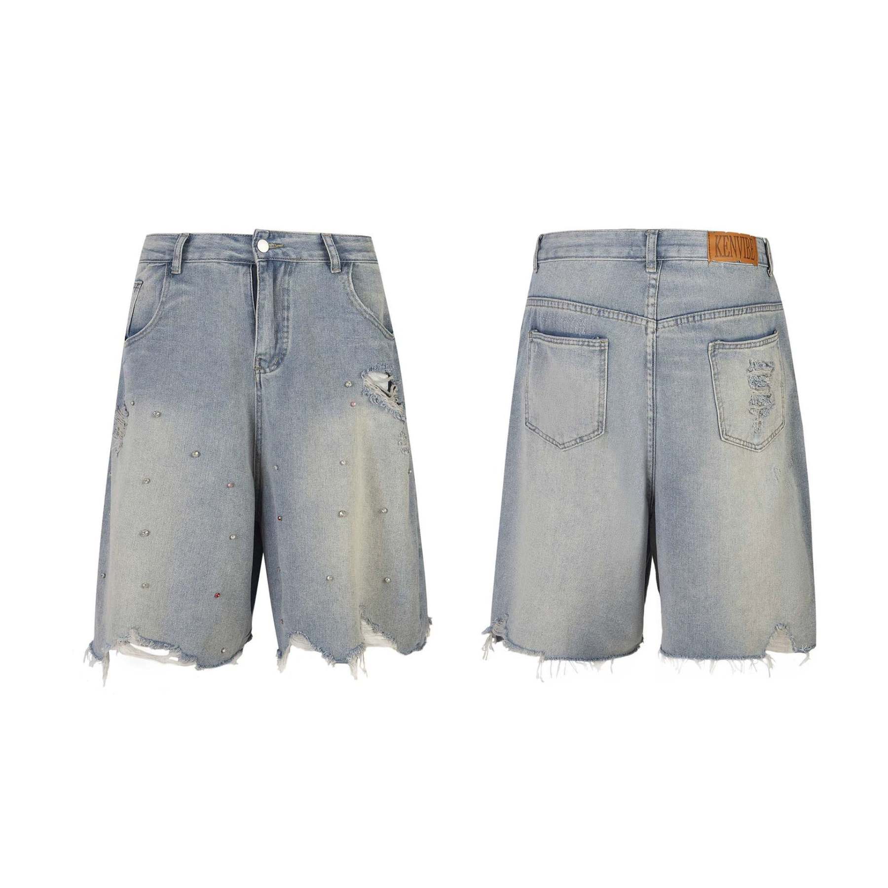 VYBES Gemstone Jorts