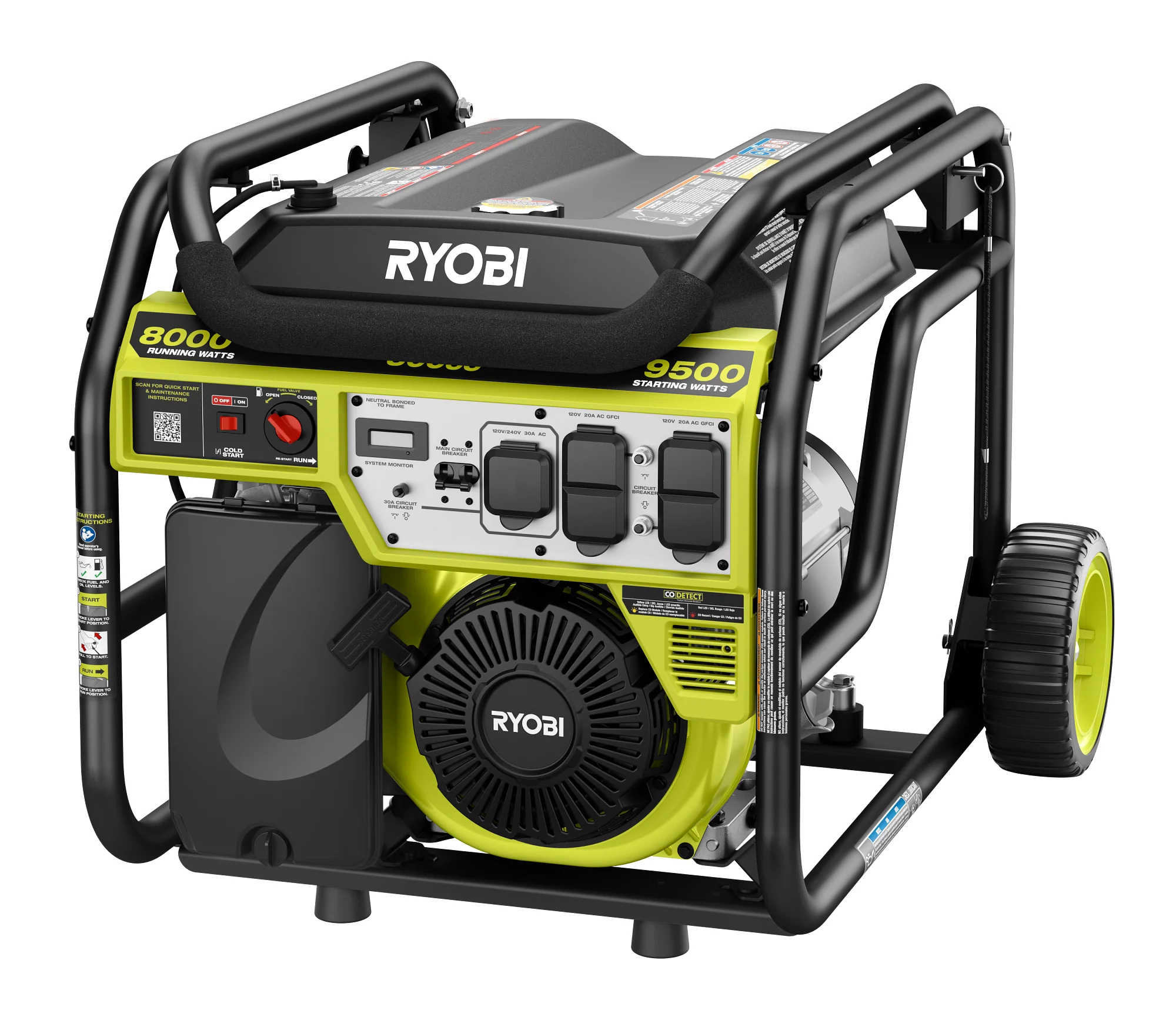 8000W Portable Gas Generator