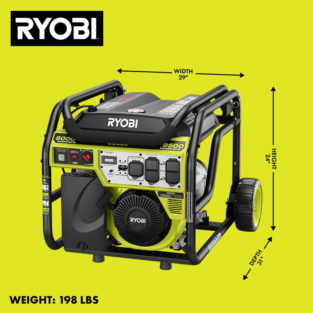 8000W Portable Gas Generator