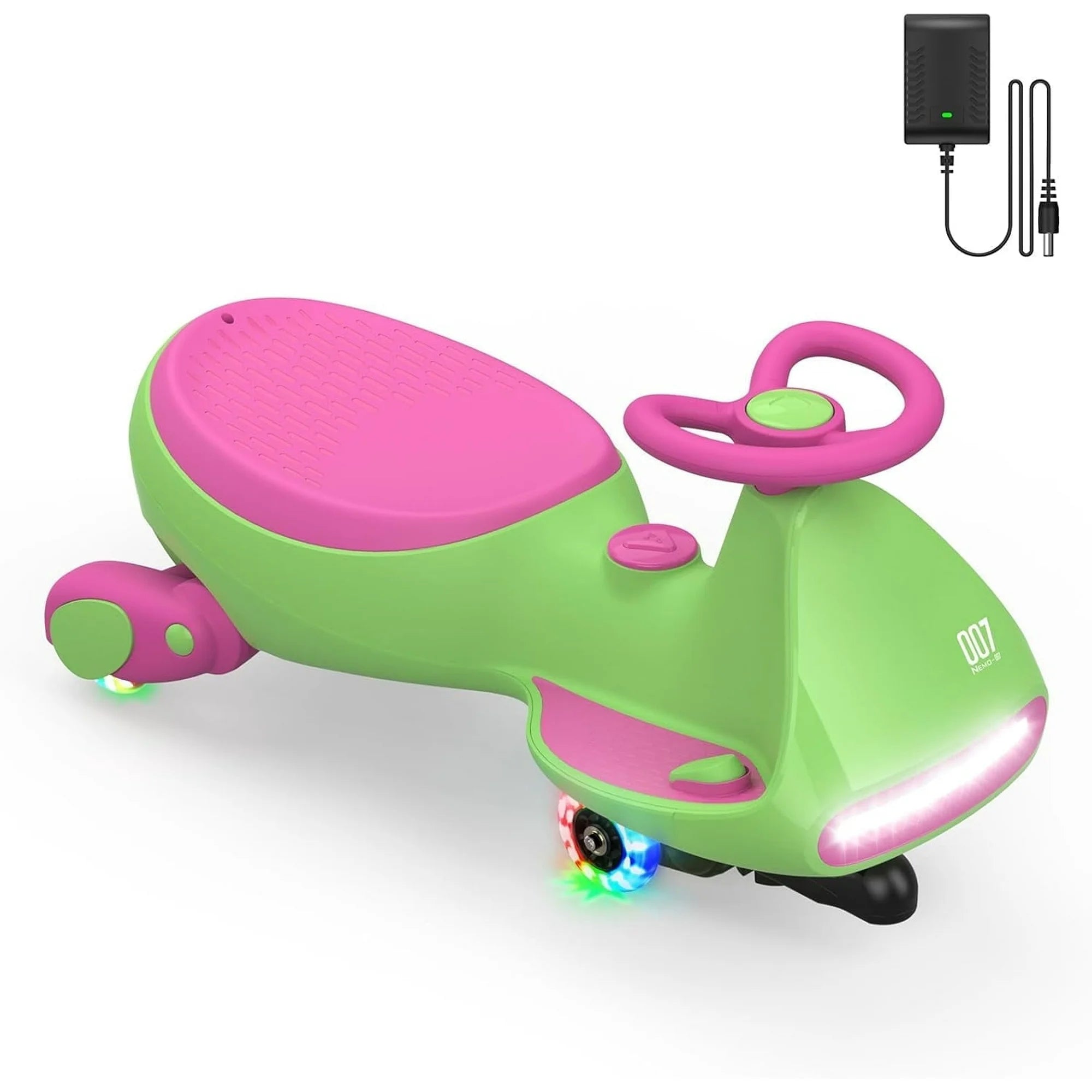 [SALE]⚡️Electric Wiggle Car for Kids – 2 Speeds, Lights & Music