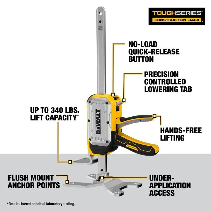 DEWALT TOUGHSERIES Construction Jack