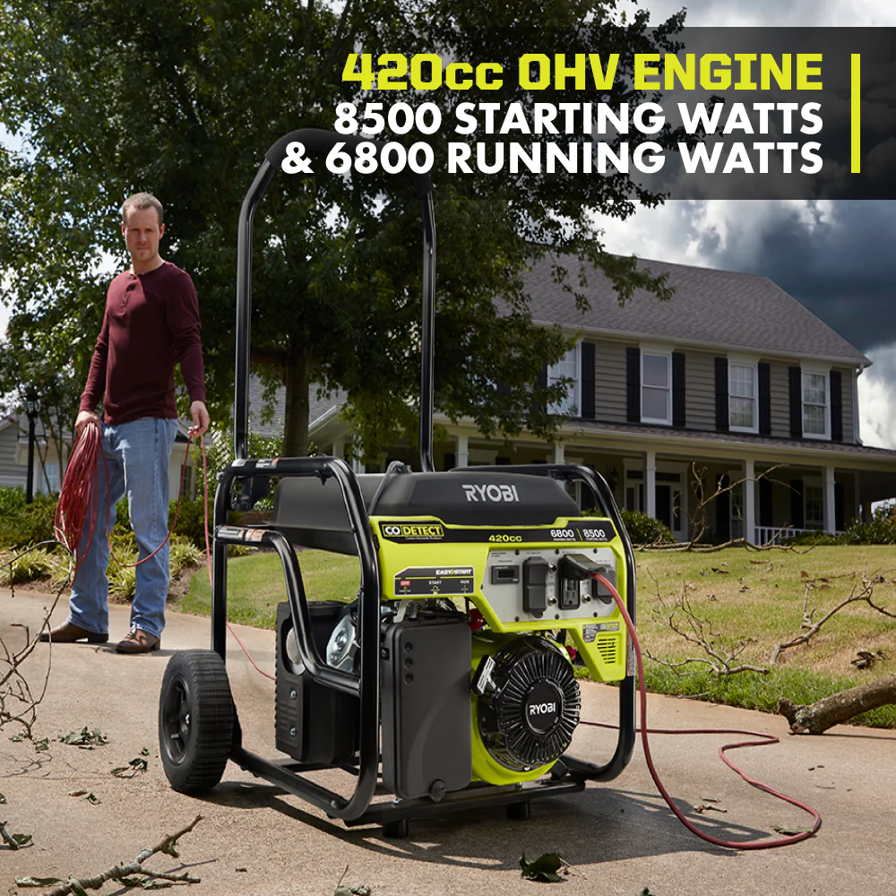 6800 WATT PORTABLE GENERATOR