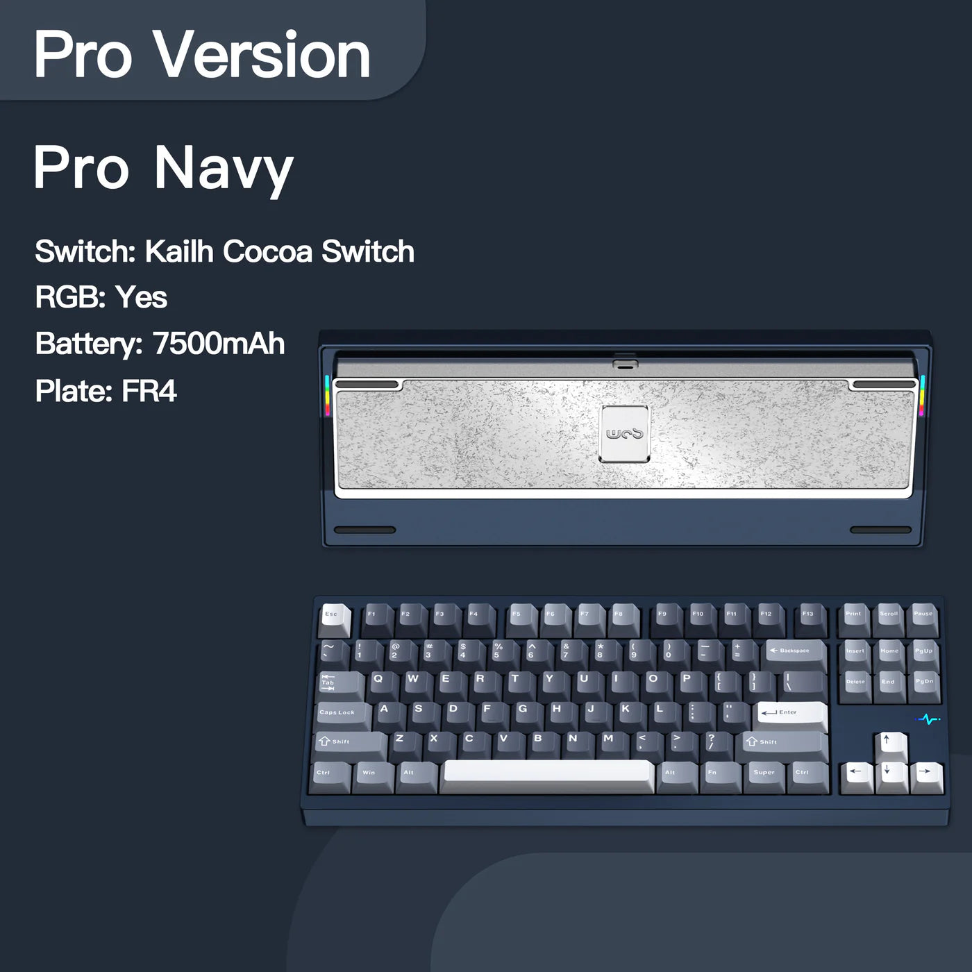 WOBKEY Crush 80 Mechanical Keyboard (Reboot Pro Version)