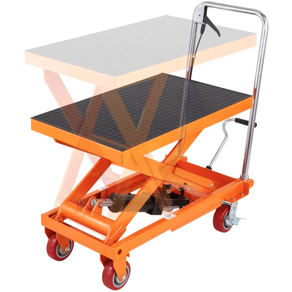 VEVOR Hydraulic Lift Table Cart | 330 lbs | 770 lbs | 1,760 lbs