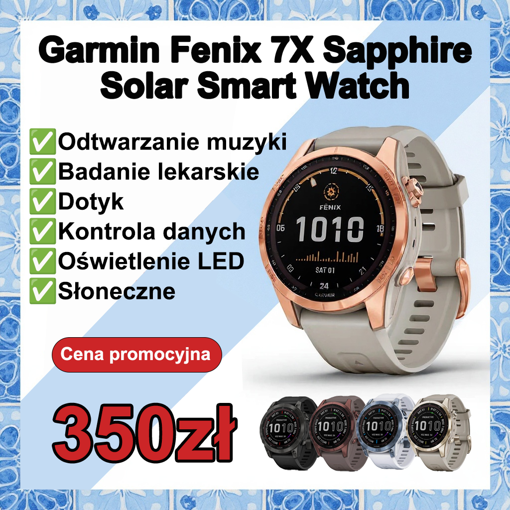 ⏰[Oficjalna oferta specjalna] Smartwatch solarny Sapphire