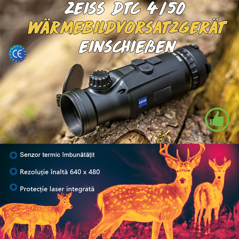 😎[175º aniversar Zeiss] Teren de vânătoare: Monoclu de vânătoare cu imagine termică Zeiss