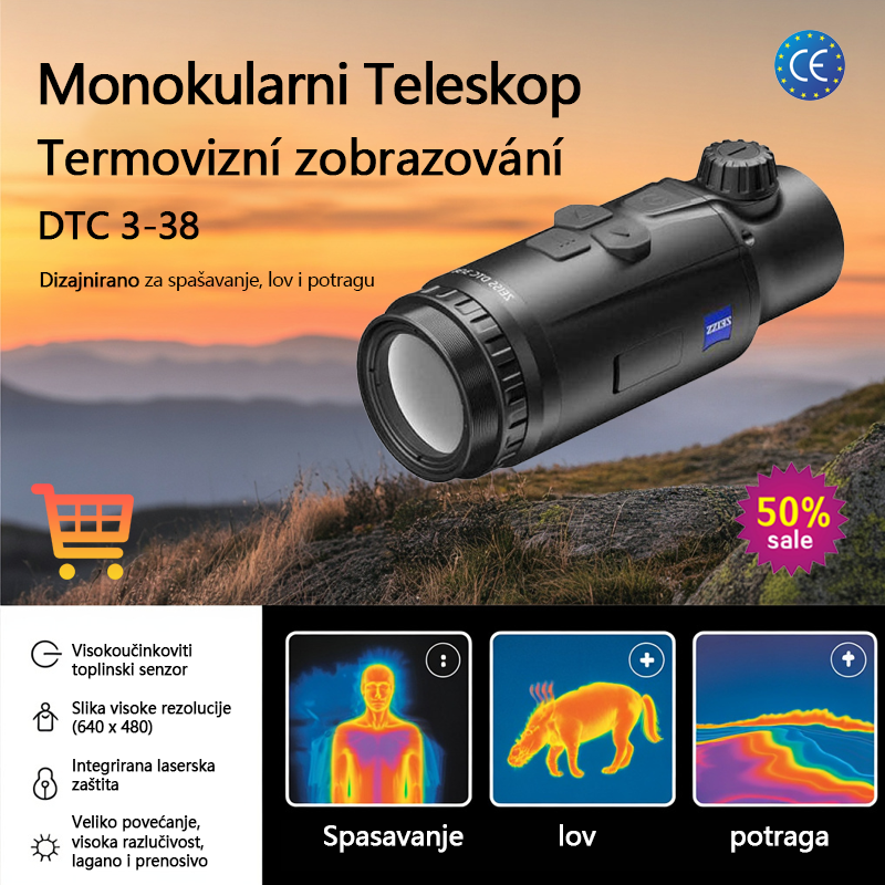 ❤️‍🔥[175. obljetnica Zeissa] Lovišta: ZEISS termovizijski lovački monokulari