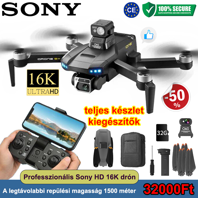 🛩️【Üzleti Akciók】Sony professzionális drón, nagy márka minőségbiztosítás