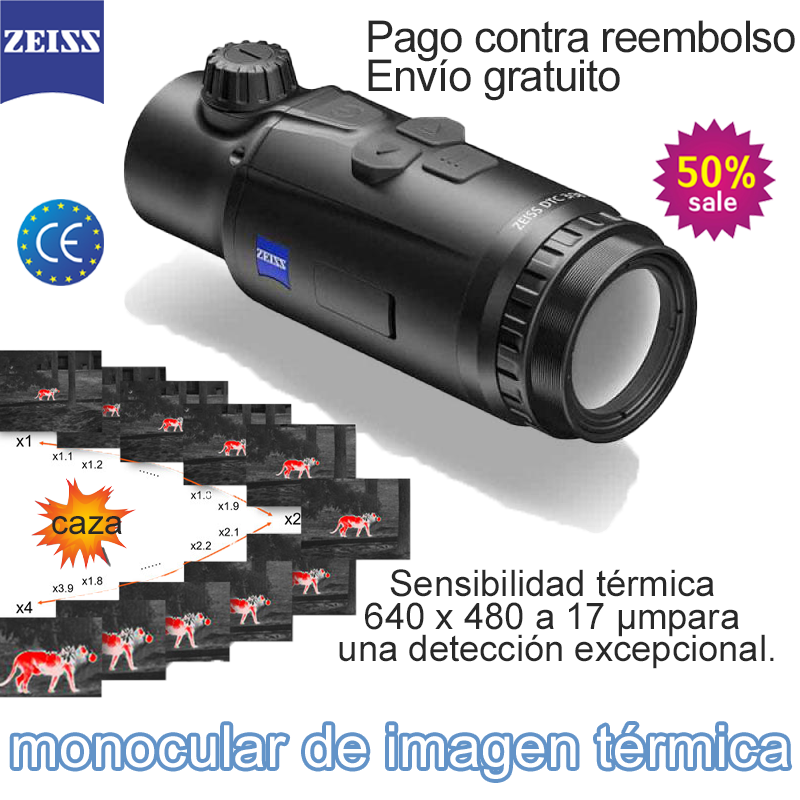 🏷️👁️[Oferta por tiempo limitado] Hunting Ground: Monocular de caza con imagen térmica🎉