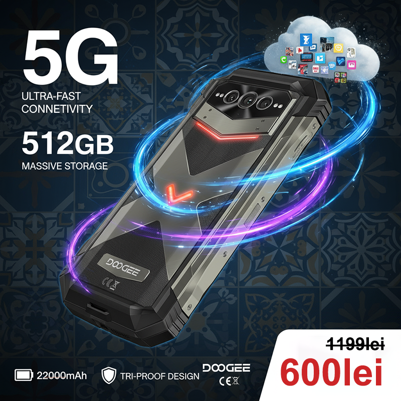 ⚡🏷️Smartphone robust 5G, versiune globală