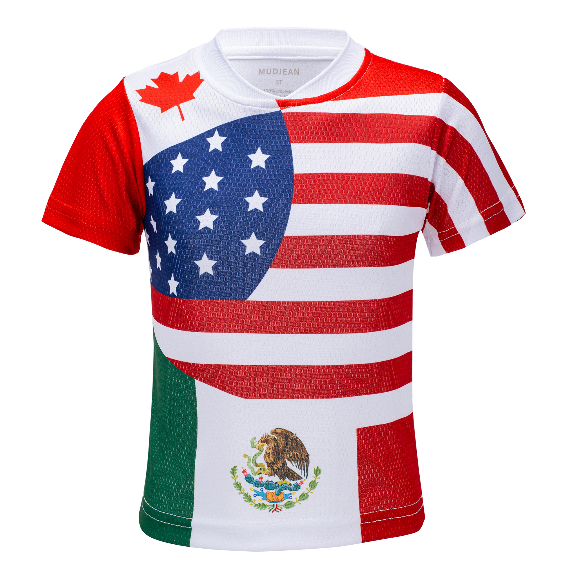 Kids Soccer Kits USA Canada Mexico Style 2026