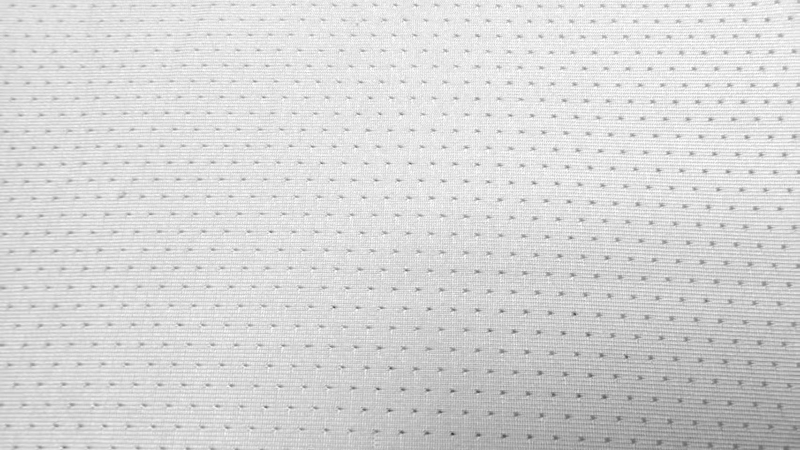 white bird's eye mesh polyester fabric