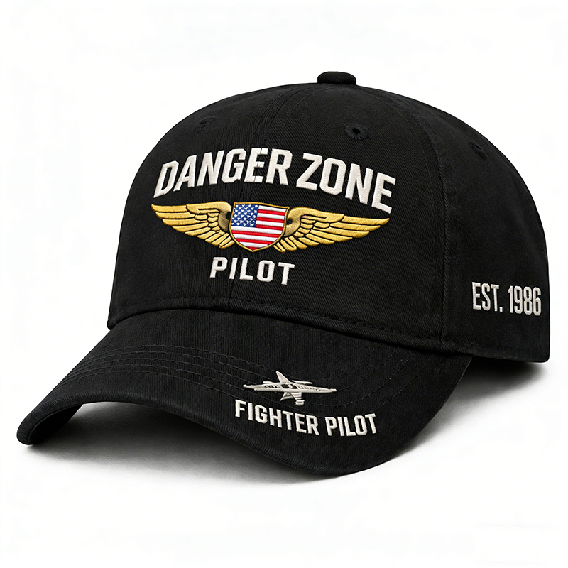 ✈️ DANGER ZONE Fighter Pilot Cap