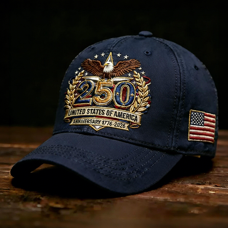 250th Anniversary of the United States Embroidered Cap