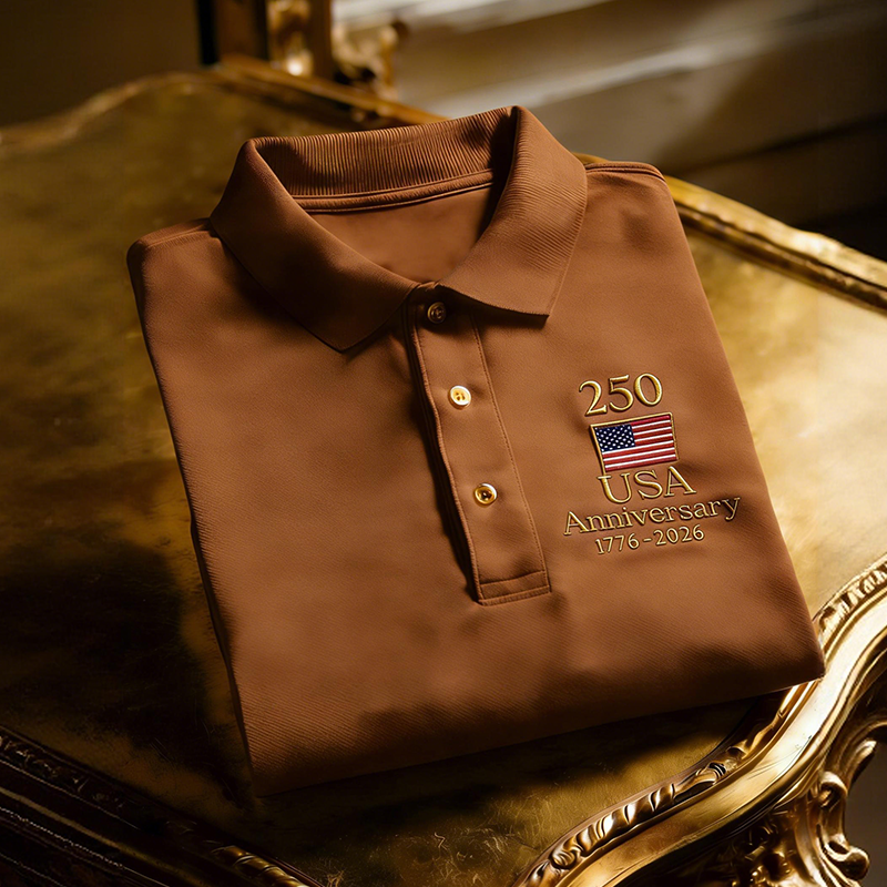 Men's Business America Anniversary Polo Shirt