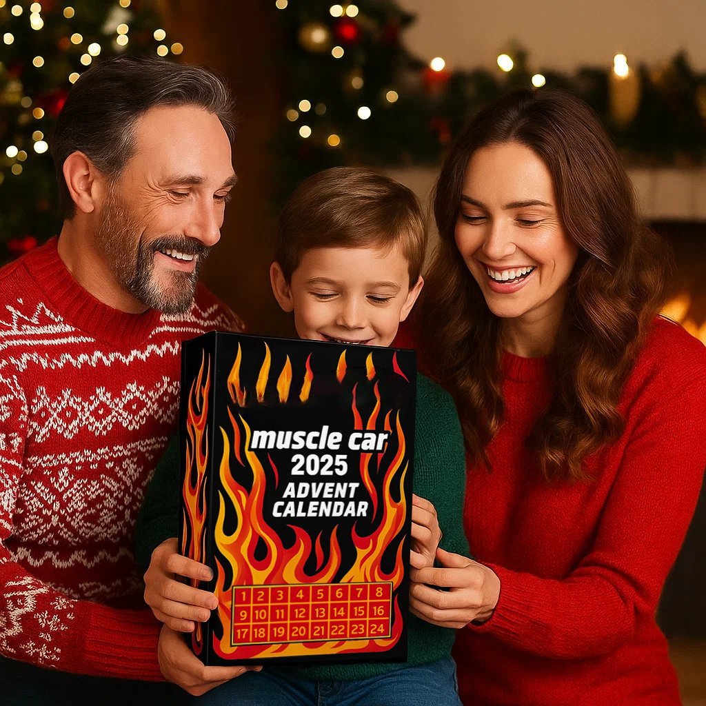 Muscle Toy Car Advent Calendar