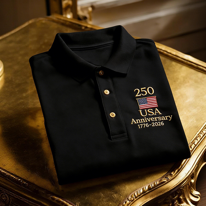 Men's Business America Anniversary Polo Shirt