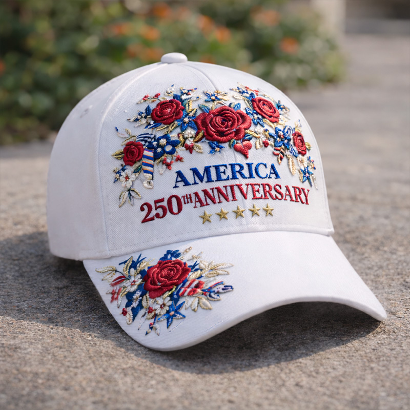 US 250th Anniversary Print Casual Cap