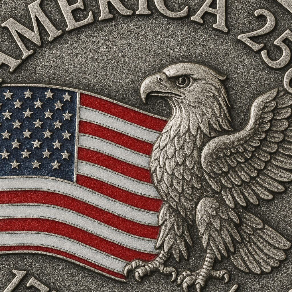 🇺🇸 America 250th Anniversary Keychain 