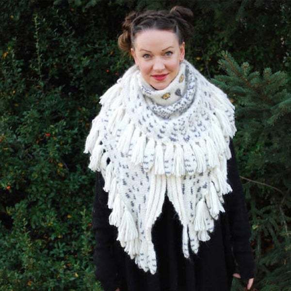 😍Retro Owl Scarf