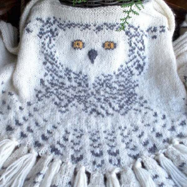 😍Retro Owl Scarf