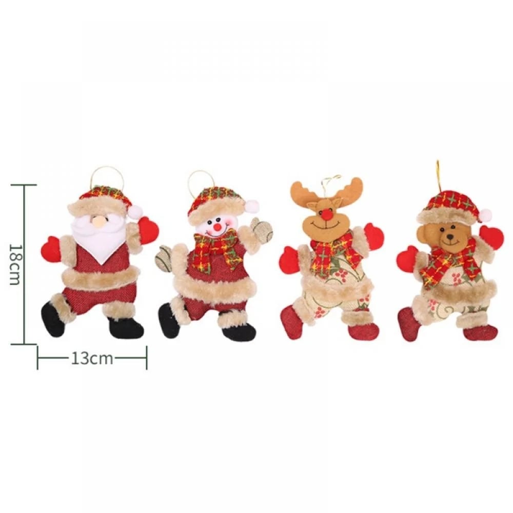 🏆2025 Christmas Hot Sale⚡Christmas Tree Ornaments – Dancing Santa & Friends