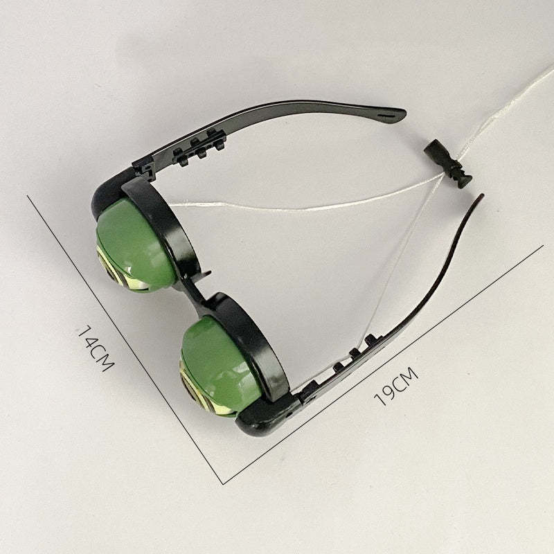 Kids Pull-String Blinking Crazy Glasses