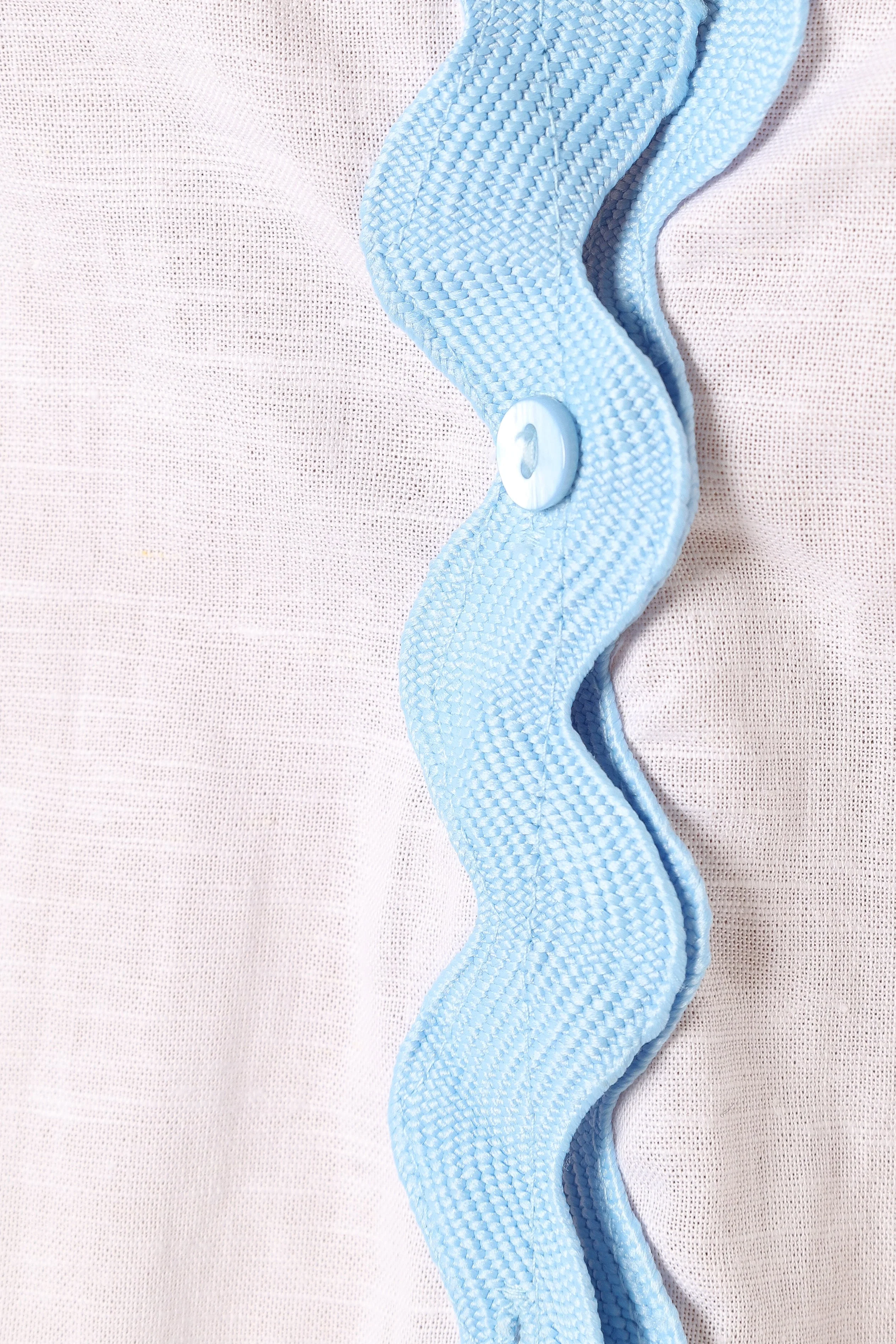 Harry Shirt - White Blue-Rgtroy