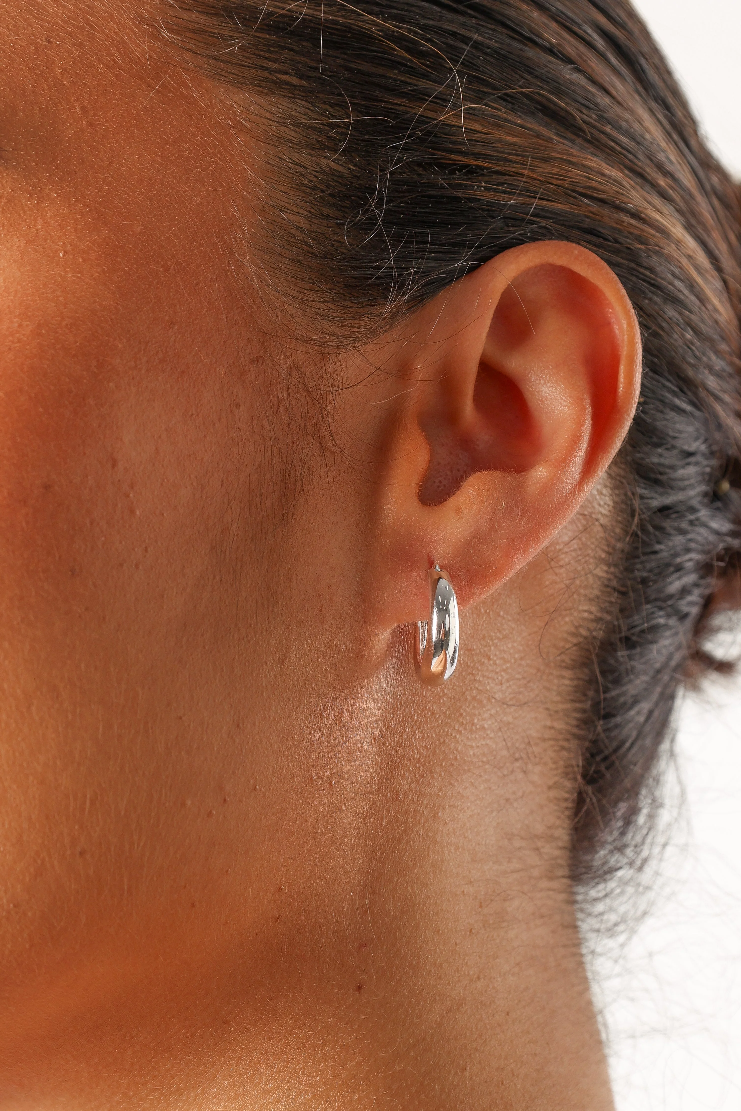 Jonah Earrings - Silver-Rgtroy