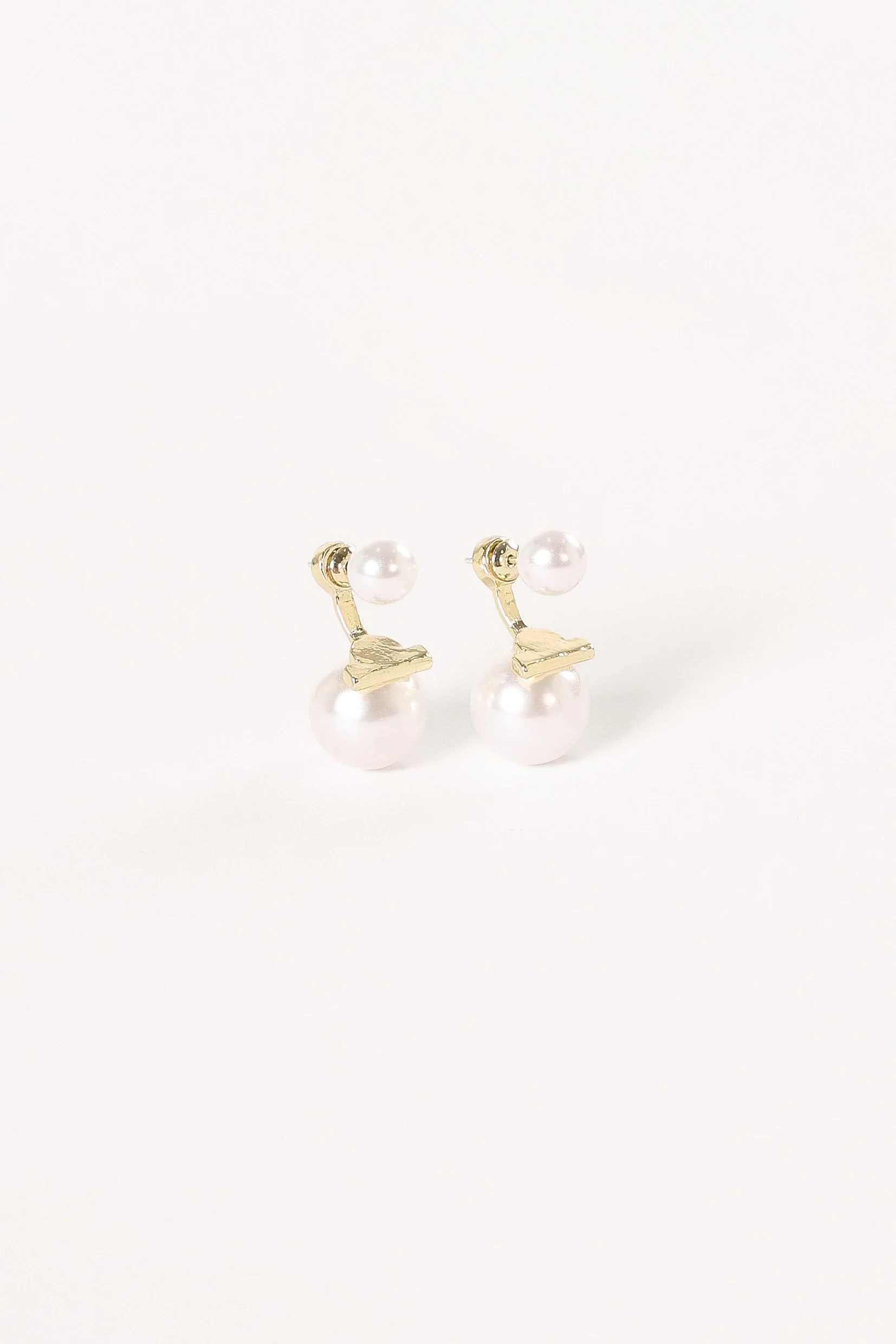 Astrid Pear Earrings - Gold-Rgtroy