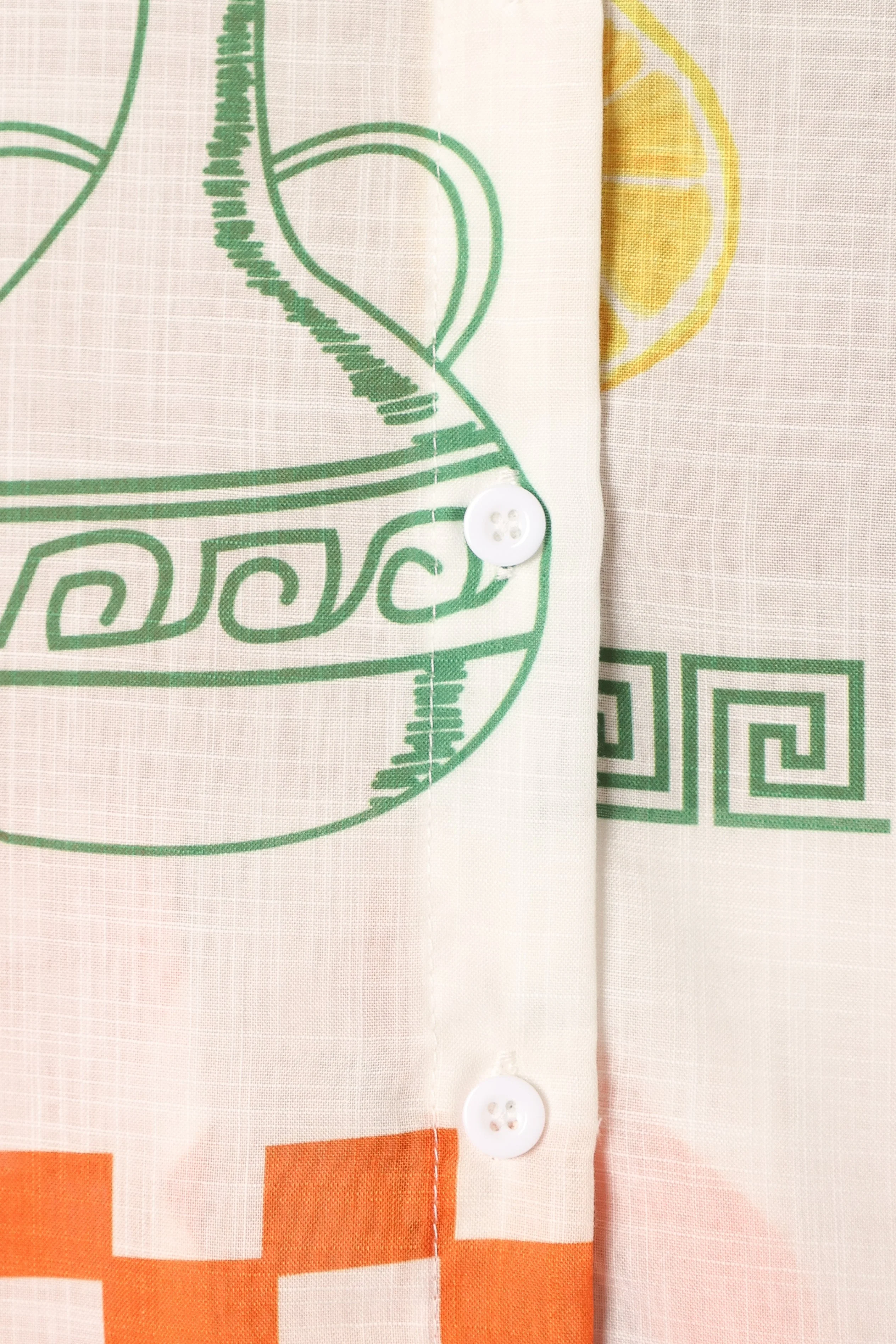 Piccolo Short Set - White Orange-Rgtroy