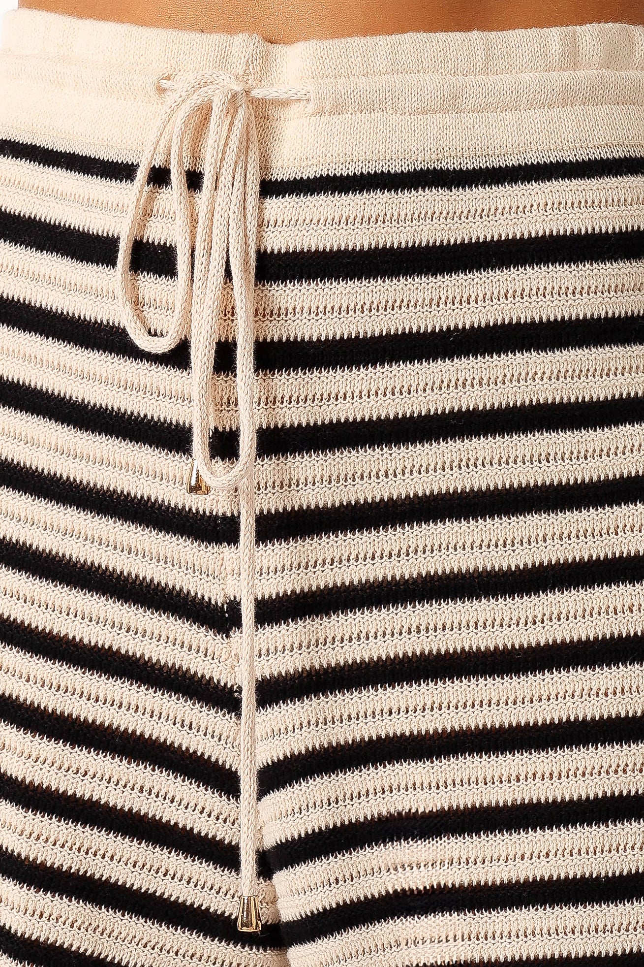 Cherie Knit Short - Sand Black-Rgtroy