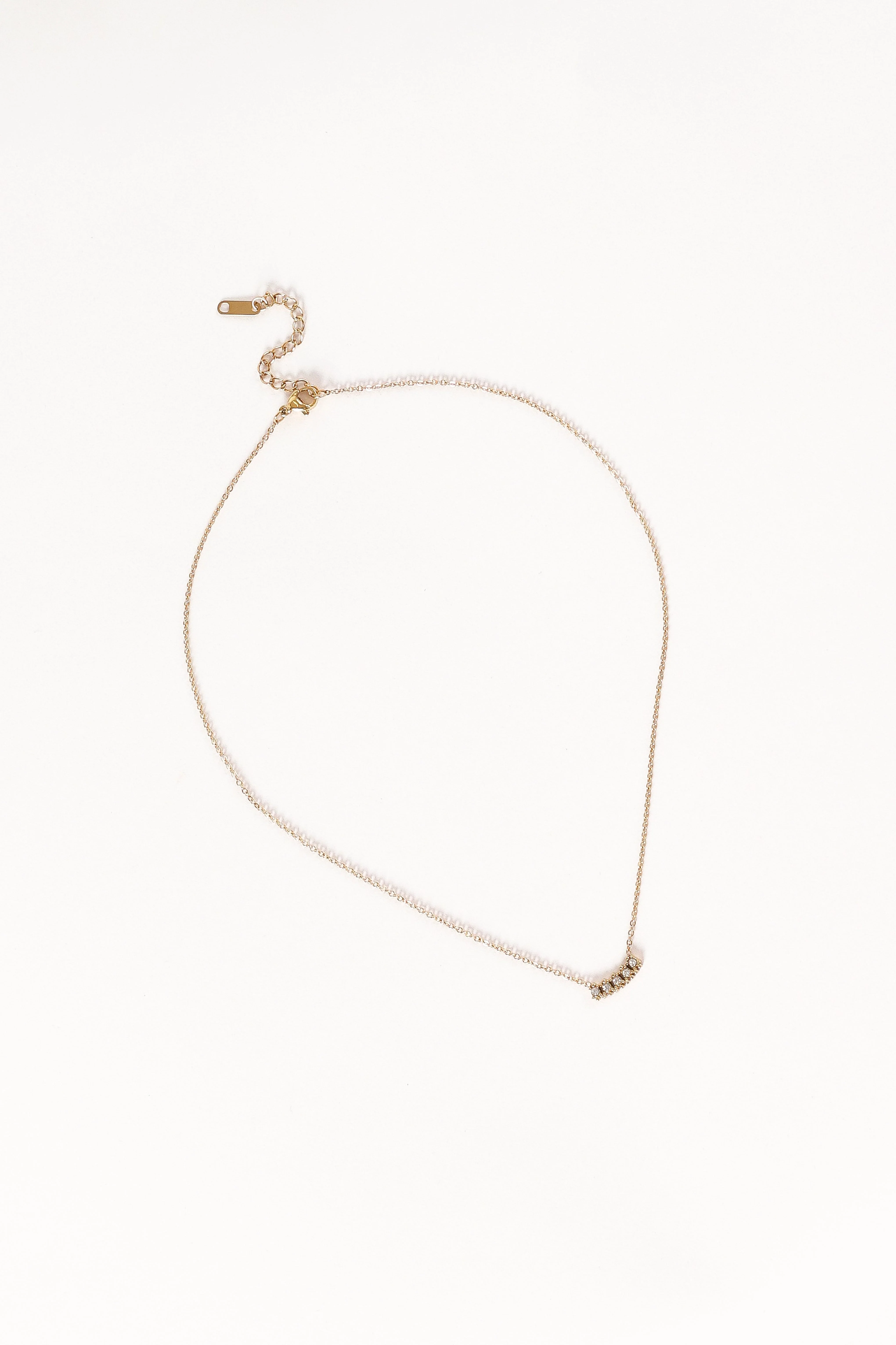 Myla Necklace - Gold-Rgtroy