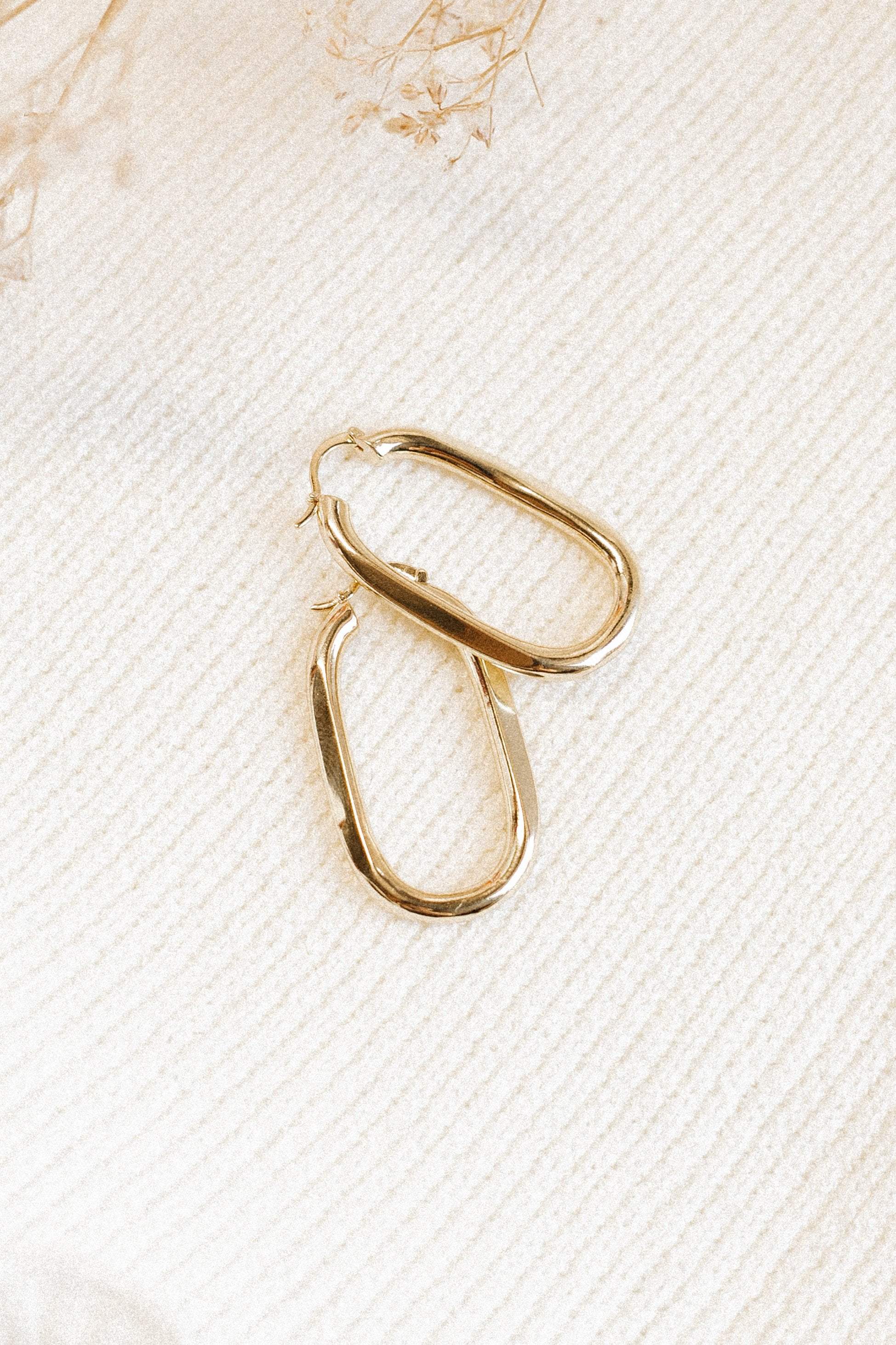 Mae Earrings - Gold-Rgtroy