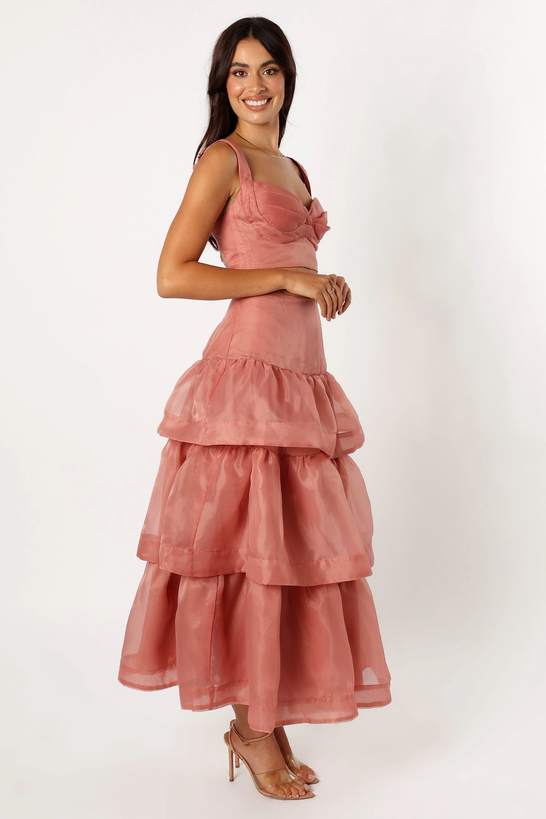 Florence Skirt Set - Dusty Rose-Rgtroy