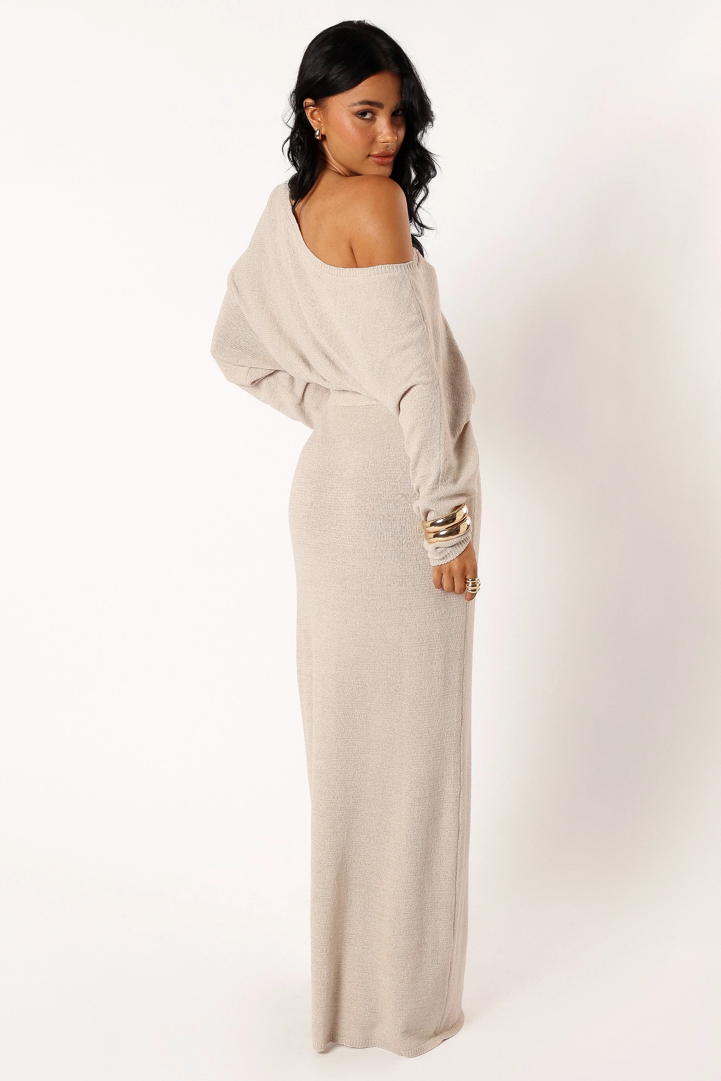 Florida Maxi Dress - Sand-Rgtroy