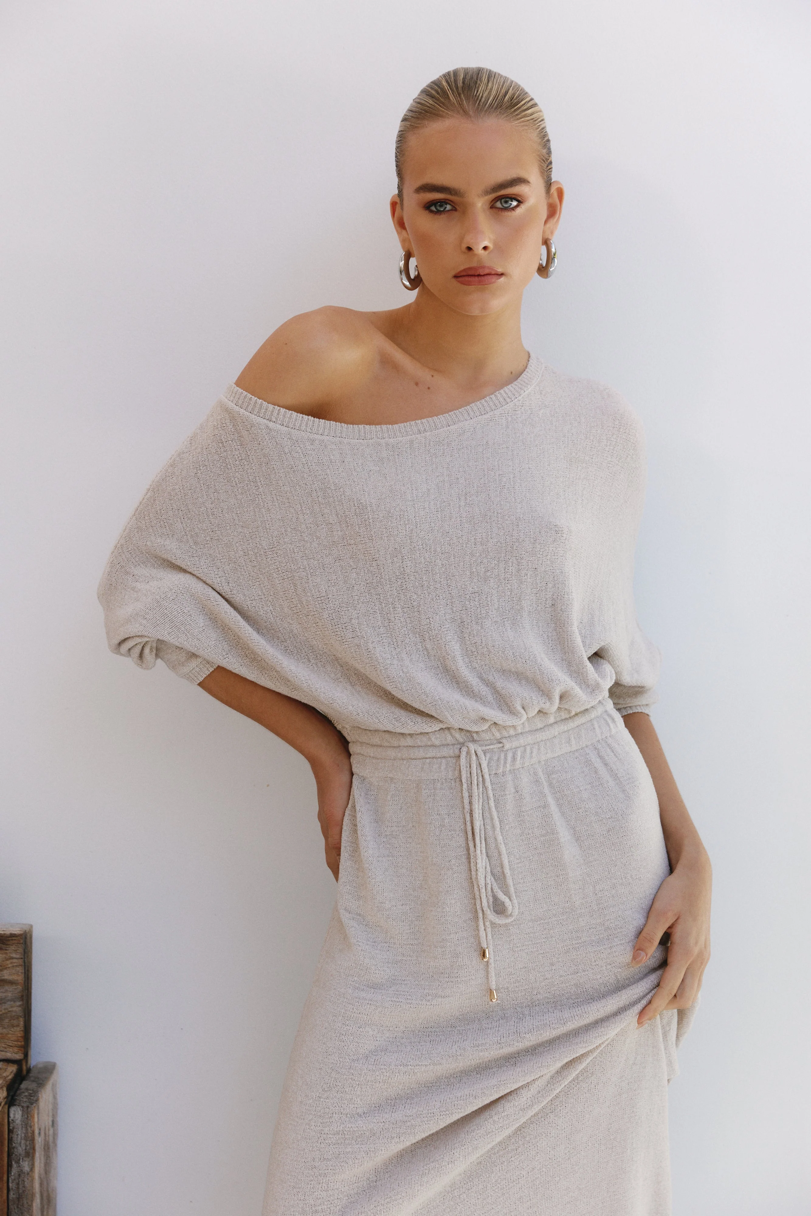 Florida Maxi Dress - Sand-Rgtroy