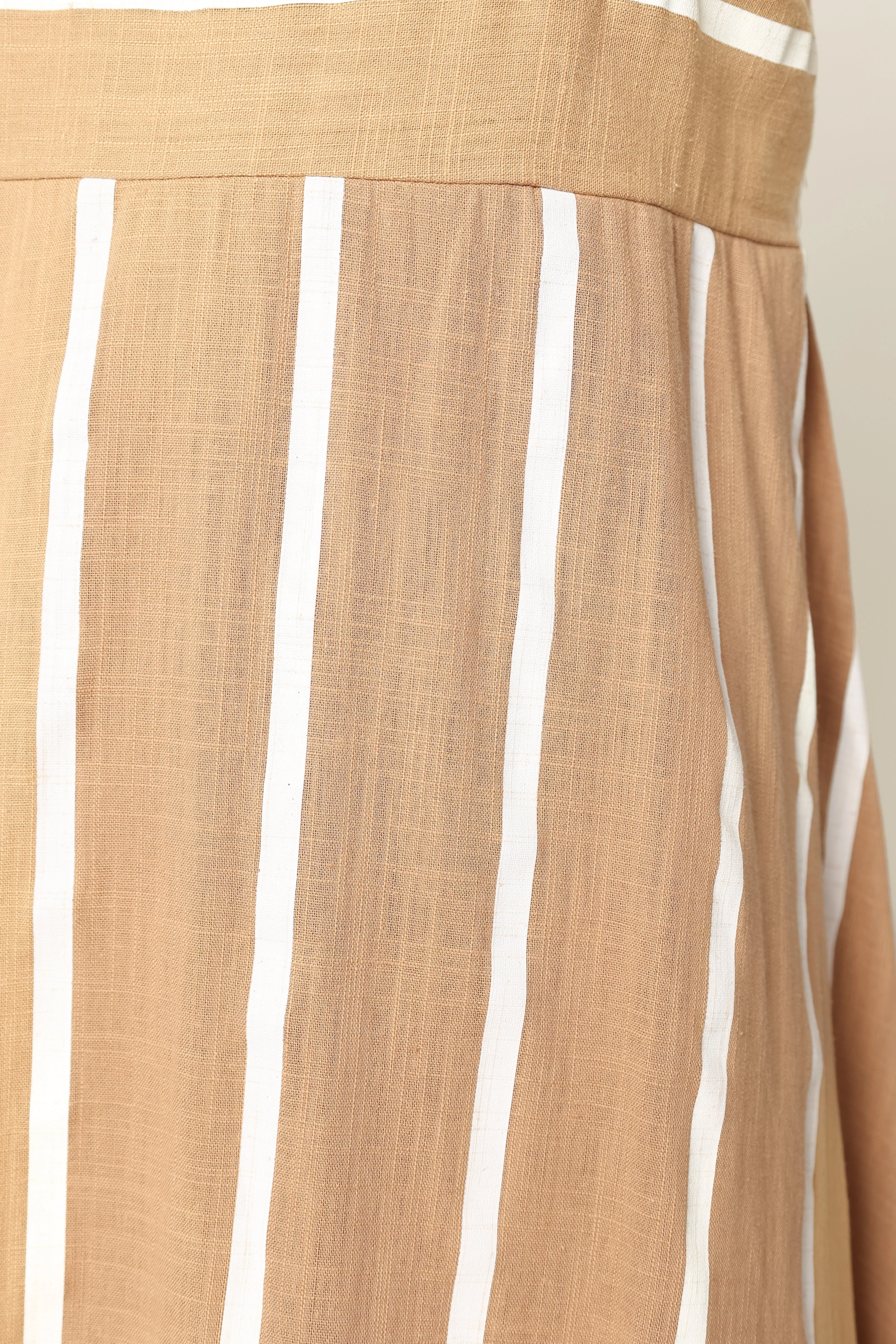 Brea Maxi Dress - Tan Stripe-Rgtroy