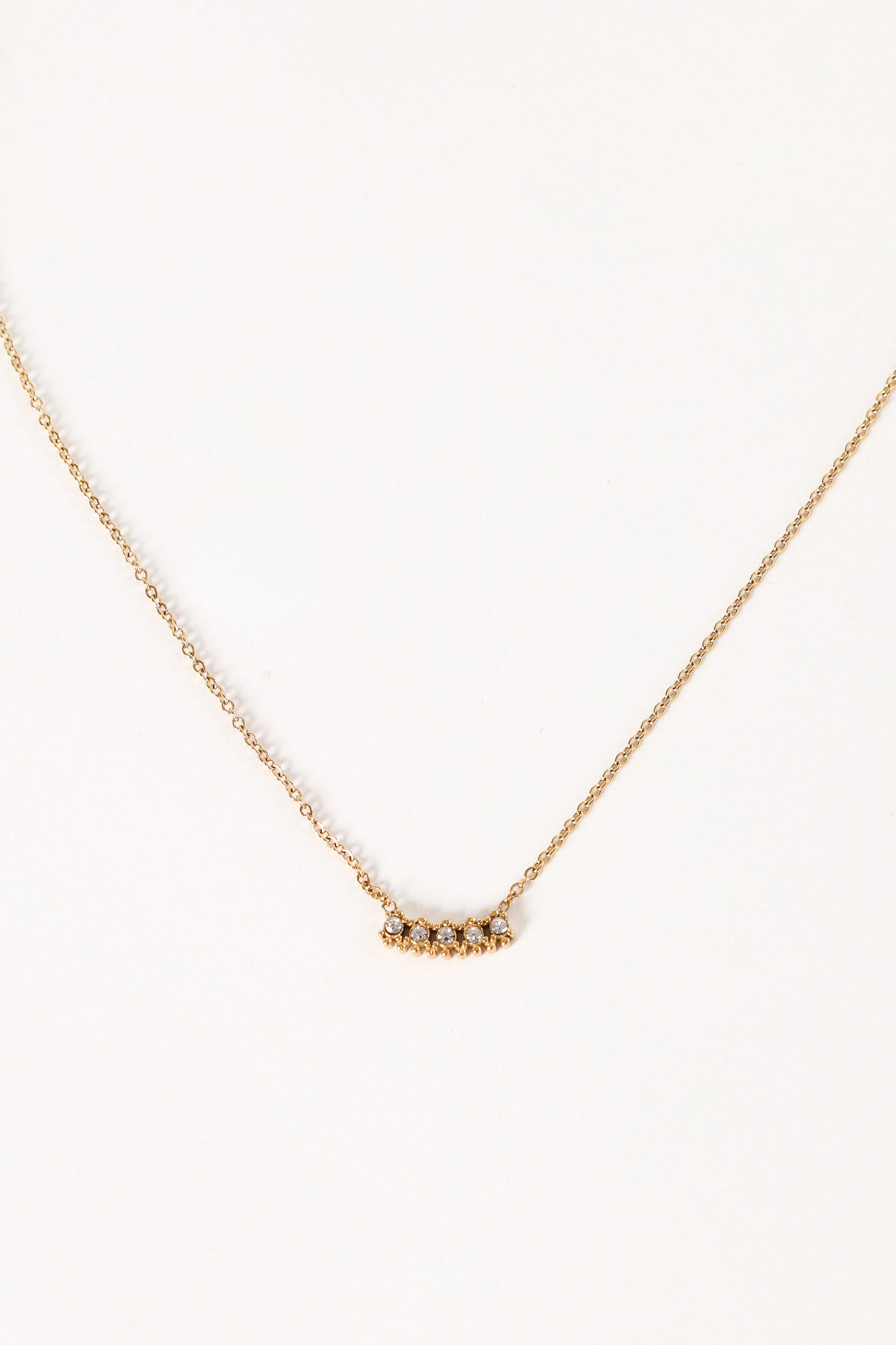 Myla Necklace - Gold-Rgtroy