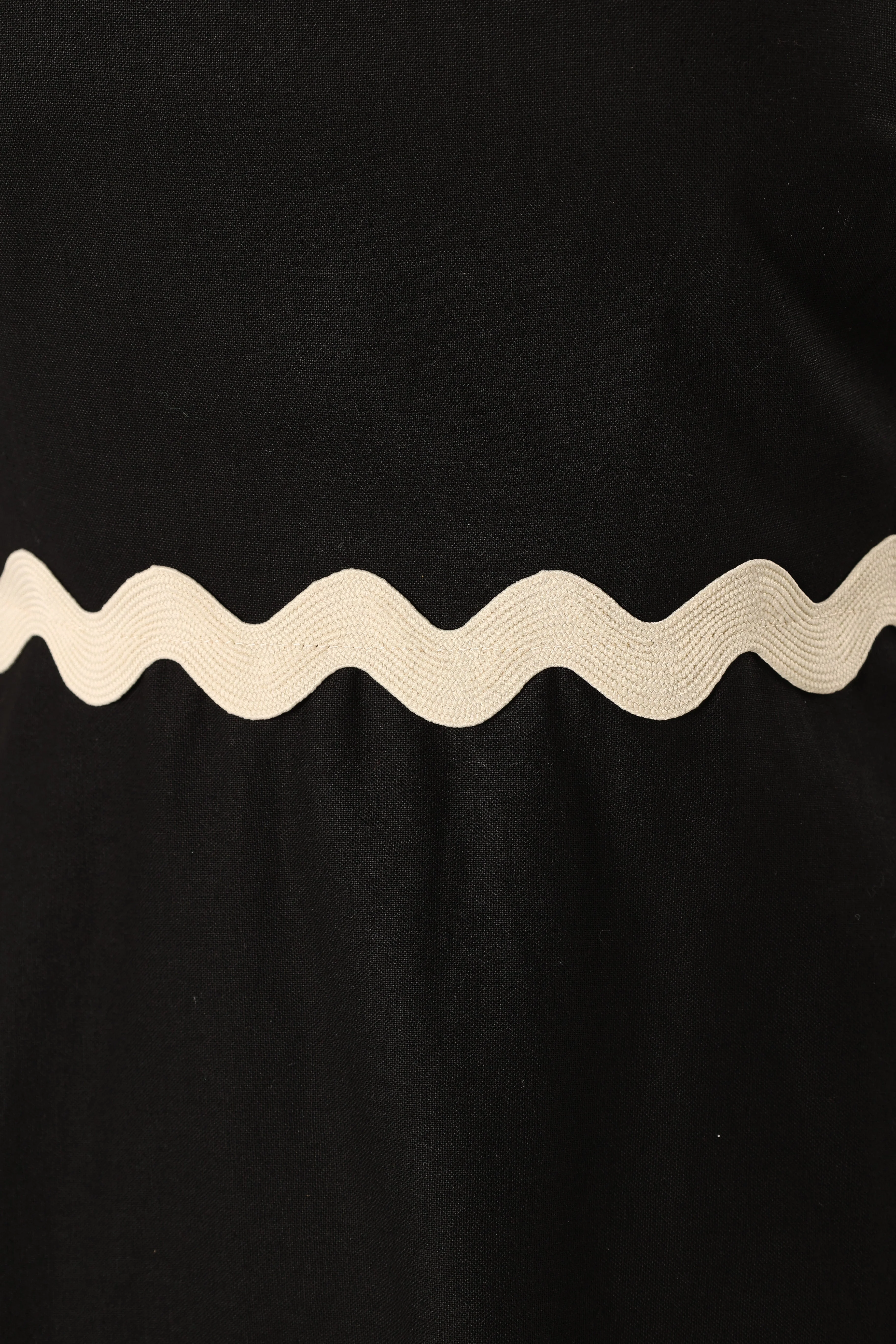 Yana Maxi Dress - Black Cream-Rgtroy