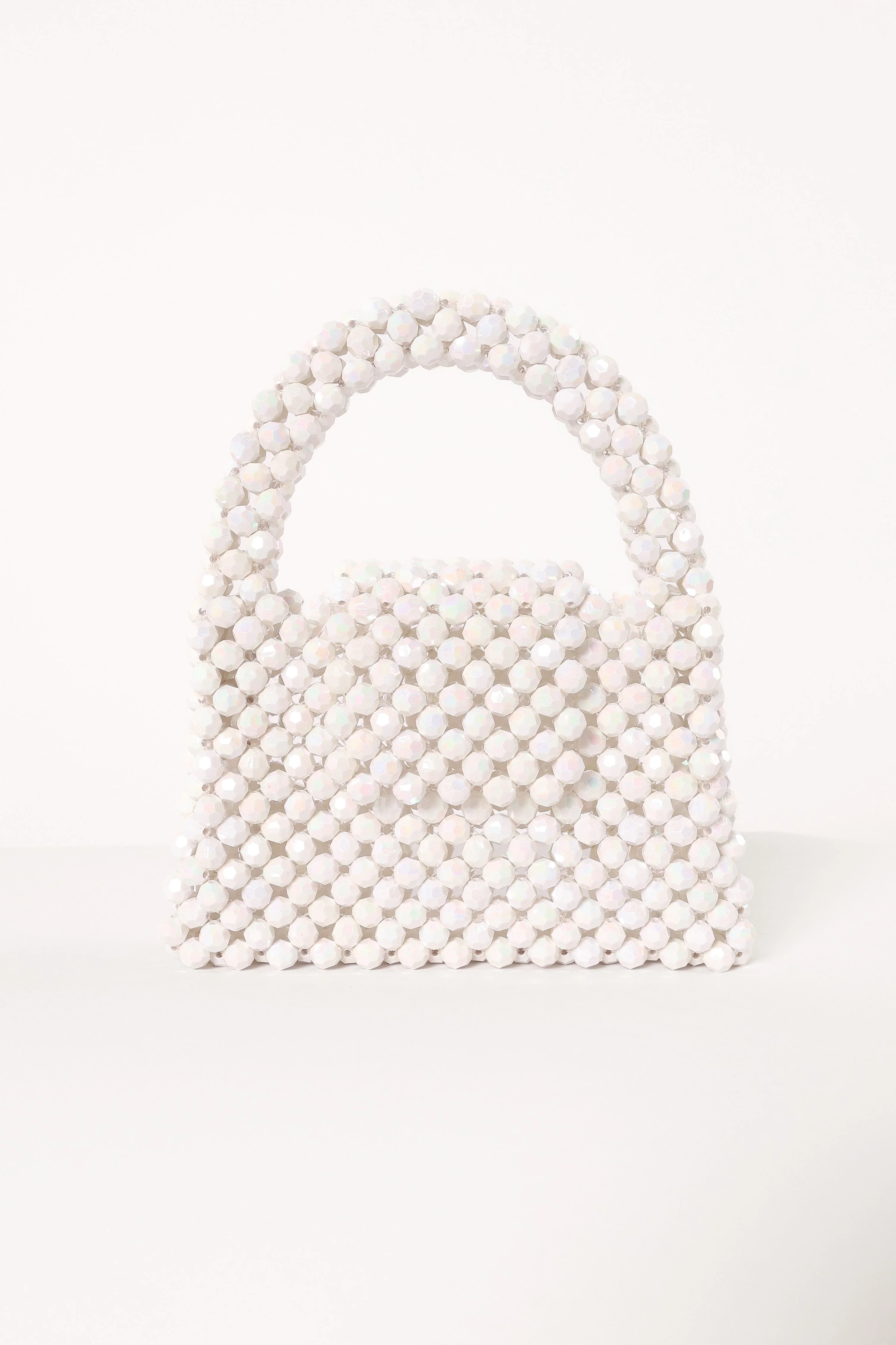 Delia Statement Bag - White-Rgtroy