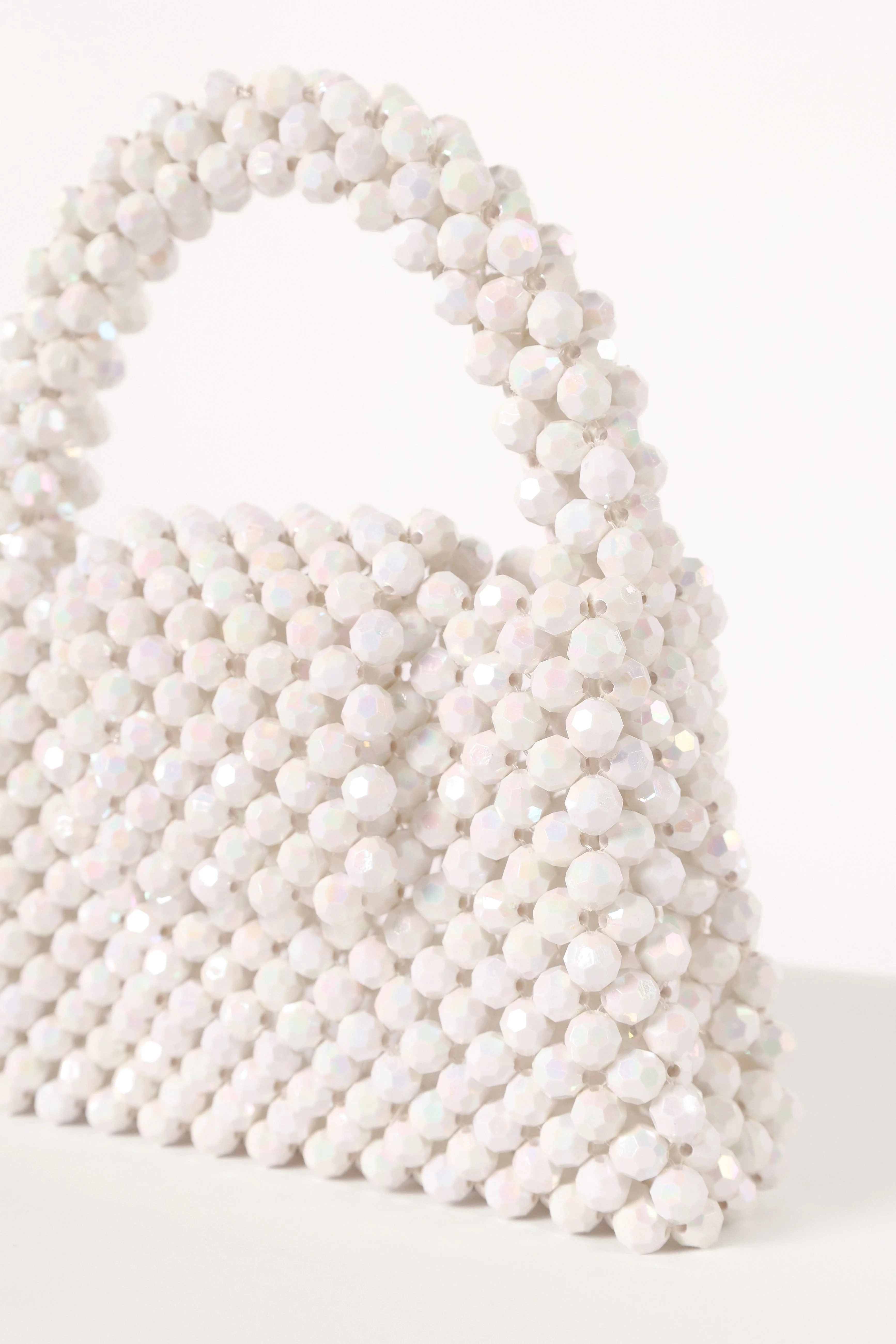 Delia Statement Bag - White-Rgtroy